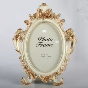 엘레강스 앤틱 액자 아이보리 5X7 클래식액자 사각액자 앤틱액자 엔틱틱액자