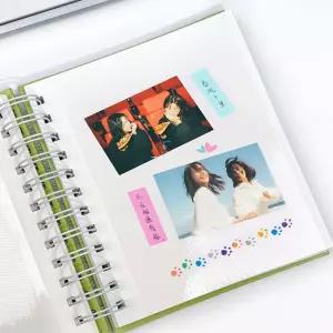 네컷사진 앨범 초음파 포토북 스크랩북 접착식 미니앨범 추억보관