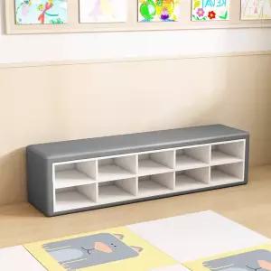 어린이집 유치원 벤치소파 책꽂이 수납장 키즈카페