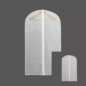 [생활] 지퍼식 옷커버 5p세트 화이트 60x100cm 의류커버 수트커버