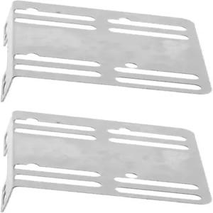 자동차 스테레오 설치용 Uonlytech 2pcs 언 브래킷 키트 안전한 보드 장착 호환 내비게이션