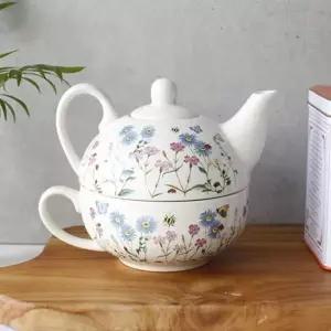 꽃무늬 KF02IG95 찻주전자 찻잔 세트 티포원 엄마 부님 선물