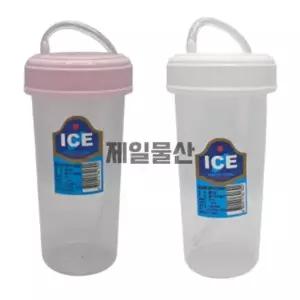 덕신화학 다회용 빨대컵 300ml 간편 플라스틱컵 2개