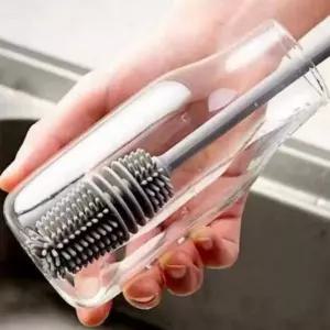 [RIZPICK]실리콘 텀블러 세척솔 젖병솔 물병솔 설거지솔 브러쉬