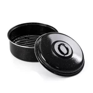 올비아 LO19LR75 직화 냄비 냄비 구이 냄비 군고구마 냄비 24cm