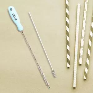 빨대세척솔 2종세트 청소솔 긴세척솔 젖병브러쉬 물병