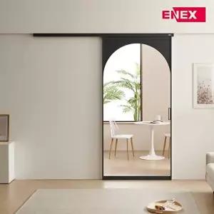 [에넥스]루크 하프 아치 원슬라이딩 중문 화이트 블랙