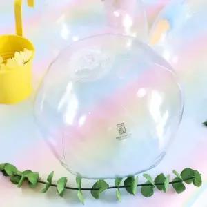 [키득키득]비치볼 썸머 에어볼 튜브공 21cm 투명