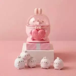 몰랑 저금통 몰랑이 캐릭터피규어 어린이 동전저금통