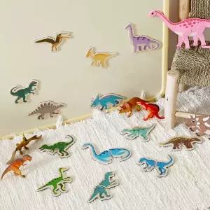 [맘스보드] 공룡퍼즐OPP 유아 자석교구 직소퍼즐