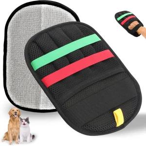 개와 고양이를 위한 ZREVSB 반려동물 털 제거 장갑 새롭게 업그레이드된 재사용 가능한 정전기 도구 의류