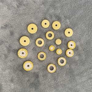 17개/세트 오픈 홀 플루트 패드 훌륭한 소재