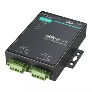 MOXA 시리얼 디바이스 서버 2포트 터미널 블록 RS422 RS485 이더넷 컨버터 / NPort 5230A