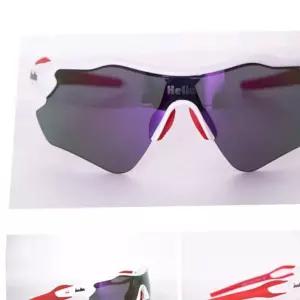 헬리아주니어고글 고글안경 바이크 케이스 마스크 제트스키 고글 카이로스 화이트레드 퍼플렌즈 z