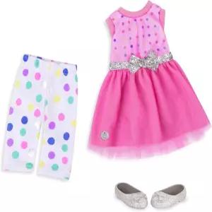 글리터 걸스 14인치 인형 옷 액세서리 반짝이는 드레스 레깅스 레귤러 의상 3년 이상