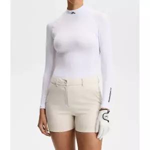 [제이린드버그] 여성 골프웨어 화이트 이너웨어 기능성 탑 긴팔 2026