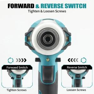 마키타 DTD171 브러시리스 임팩트 드라이버 18V 무선 전동 공구 충전식 드릴 (본체만)