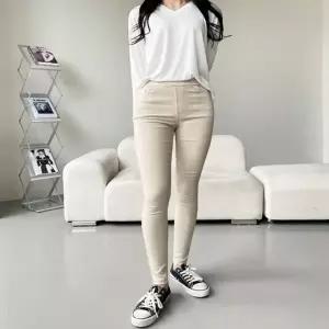 여성 반하이 스판 밴딩 팬츠 스키니팬츠 하이웨스트 (HSJ-WE7C615)