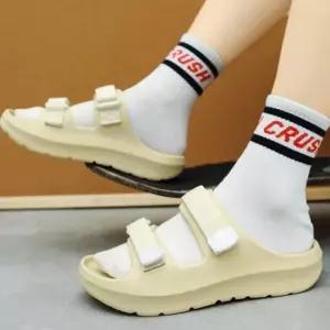 포인트 슬리퍼 스트랩 버클 투버클 베이직 학교