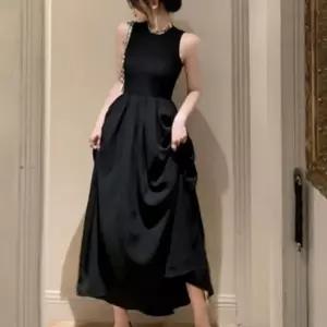 이브닝 원피스 백리스 롱 무드 데일리룩 하객룩