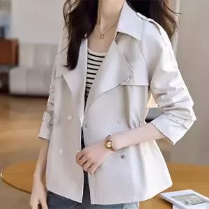 [패션시그널]어미린 벨트포인트 트렌치 자켓 FS004579