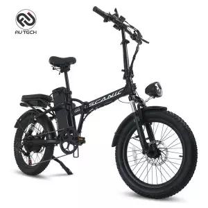 ALL NEW AU테크 M20 MAX 20인치 접이식 전기자전거 48V 500W 바팡모터 삼성배터리