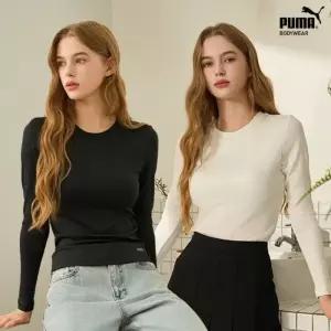 푸마바디웨어 슬림핏 골지 브라탑 롱슬리브 1종 택일 192751