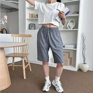 여자 베르사 아쿠아 5부 반바지 숏팬츠 밴딩반바지 (HSJ-WEF1065)