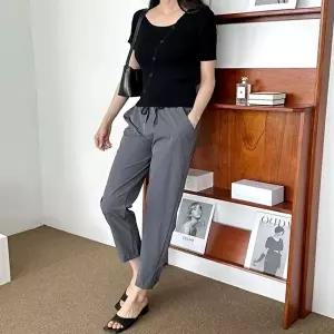 여성 로완 301 아이스 배기팬츠 밴딩팬츠 쿨조거 여름 (HSJ-WED80A8)