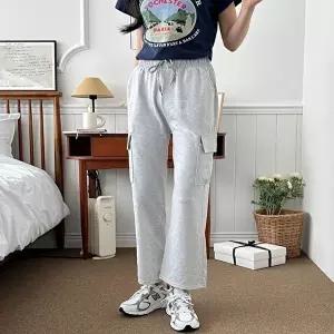 여자 리챈스307 면팬츠 카고바지 일자바지 츄리닝팬츠 (HSJ-WF008F4)