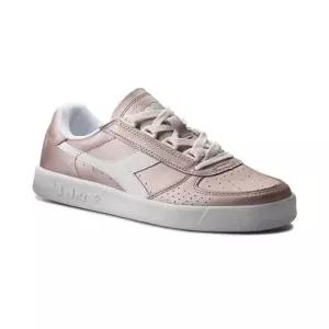 [디아도라] B 엘리트 메탈릭 레더 스니커즈 핑크 173209-50237