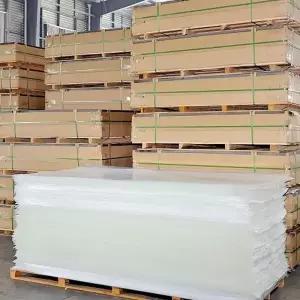 투명 아크릴 시트 2T 600x600mm 절단판