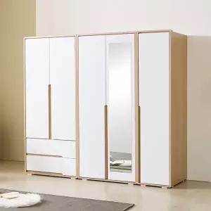 동서가구 프렌드 2서랍 거울 옷장세트 2020 일반형 DF926549