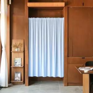 [윈도우드레스]국내생산 차르르 쉬폰 도톰 가리개커튼 4color