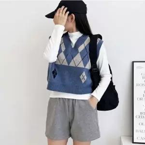 여성 포근 골덴 코듀로이 밴딩 반바지 기모 (HSJ-WFGOPXE)