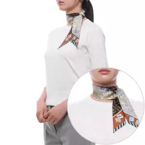 (펜디) 26SS 여성 옵티컬 랩피 실크 스카프 FXT011 B01U F1WO5 26S