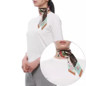 (펜디) 26SS 여성 옵티컬 랩피 실크 스카프 FXT011 B01U F1WO3 26S