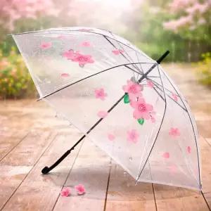 봄 벚꽃 투명 우산 꾸미기 방수 스티커 포함 벚꽃꾸미기 봄만들기 탑키드 topkid 봄벗꽃
