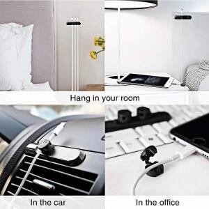 자동차 차량용 호환 마그네틱 자석 USB 케이블 홀더 와이어  날짜 보관 충전 라인 마즈다 CX-30 2020-2023