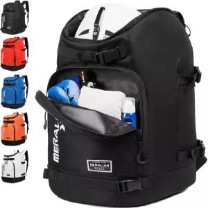 메리안 스키 부츠 백 헬멧 스노보드 포함한 여행용 백팩 고글 상점용 여행 50L 아우터웨어를 방수