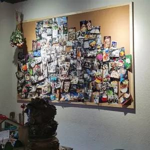 가족 어린이집 환경구성 유치원 환경판 사진판 코르크판