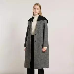 올앤선드리 세이브존07 니트 카라 코트 A5WBH849 (43429491)