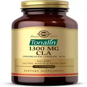 솔가 토날린 CLA 1300mg - 60개의 소프트젤 공액 리놀레산 비-GMO 텐 프리 유제품 60인분