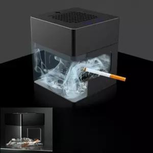 간접흡연방지기 휴대용 재떨이 공기 청정기 사무실 환기 냄새 제거 정화기