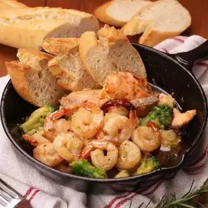 바른씨 연어새우 감바스 원팩 300g