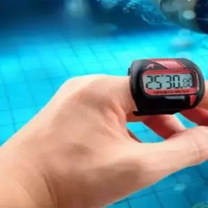 수영 핑거시계 방수 스포츠 핑거 타이머 수영선수 머 멀티 스톱워치 카운터 트레이닝 육상
