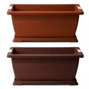 [RIZPICK]옥상 베란다 텃밭 야채 키우키 화분 받침세트 2호 텃밭화분 채소밭