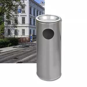 야외 스탠드 재떨이 재털이 흡연실 기둥 흡연장 카페 휴지통 쓰레기통 실외 호텔 꽁초