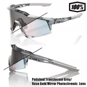[취미/스포츠]100프로 스포츠 러닝 자전거 변색선글라스 SPEEDCRAFT - Polished Translucent Grey - Ros...