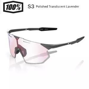 [취미/스포츠]100프로 스포츠 러닝 자전거 변색선글라스 HYPERCRAFT SQ Gloss Light Grey Rose Gold